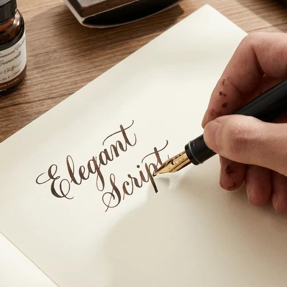 Pennino Flessibile Pennino Stilografica Filettato Sezione Alimentatore Pennino Appuntito Pratica Calligrafica