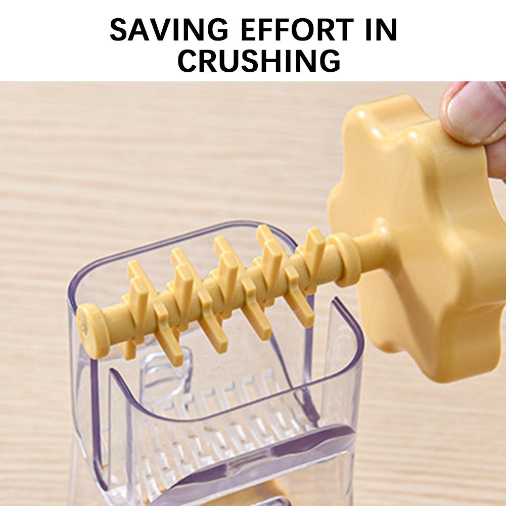 1 Stück Manueller Nusszerkleinerer, Haushalt Multifunktional Trockenfruchtzerkleinerer für Küche, Tragbarer Hand Erdnuss Nuss Zerkleinerer