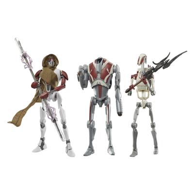 Hasbro Star Wars STAR WARS Black Series Magna Super Battle Battle Droid Star Wars Survivor Collection Dimensioni Action Figure Set di 3 F9230 Originale