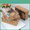 Charmante 12er-Packung Kraftpapier-Weihnachtsgeschenk-Süßigkeiten-Keks-Muffin-Kuchenschachteln Aus Recycelbaren Materialien Für Umweltbewusste Feiern