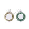 8cm Clear Blank Ball Pendant Sublimation Christmas Ornament Pendant for Transfer Printing DIY Party Tree Home Decors