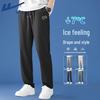 Herren Ice Silk Schnelltrocknende Gerade Hosen
