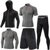 Set di Polo Elasticizzate ad Asciugatura Rapida da Uomo GYMSHARK - Abbigliamento Sportivo Traspirante, Aderente per Allenamento e Corsa con Protezione Solare