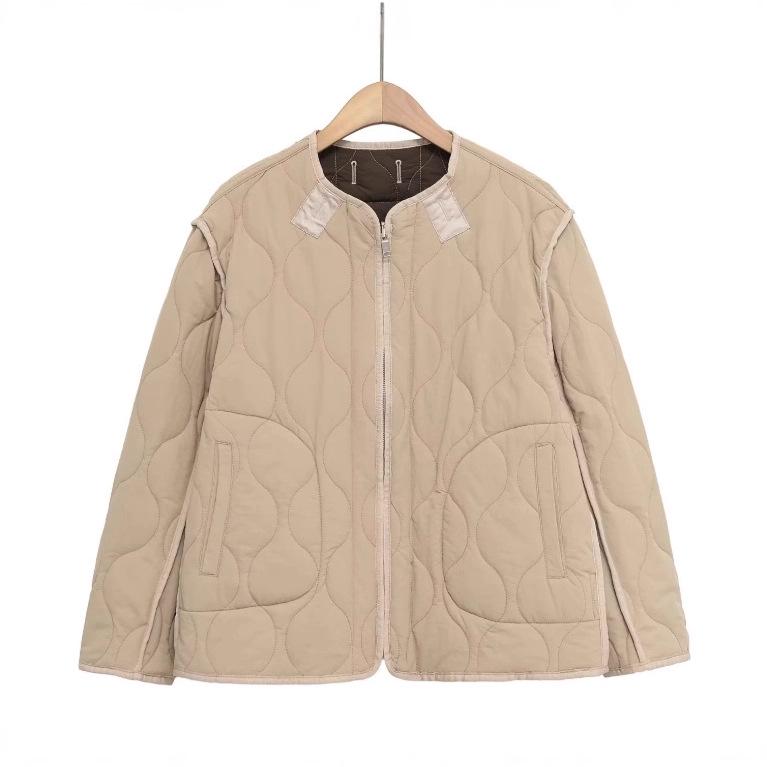 European American Women's Street Fashion Quilted Cotton Jacket