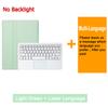 Bluetooth Keyboard Case For Honor Pad 9 12.1 Inch Tablet Case Russian Arabic Hebrew Spanish French Portuguese Italian Keyboard