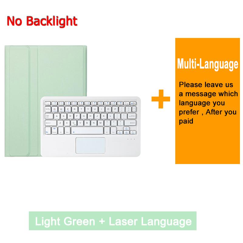 Bluetooth Keyboard Case For Honor Pad 9 12.1 Inch Tablet Case Russian Arabic Hebrew Spanish French Portuguese Italian Keyboard