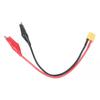 14AWG XT60 Connector Cable with Alligator Clips for SKYRC NC2500 Pro Motor Break-in Tool, Power Test Lead