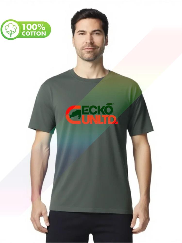 100 cotton round neck heavy weight Unisexs Tshirt EckoUnltd custom Printed Good Quality Plus Size S3XL Tops Tees