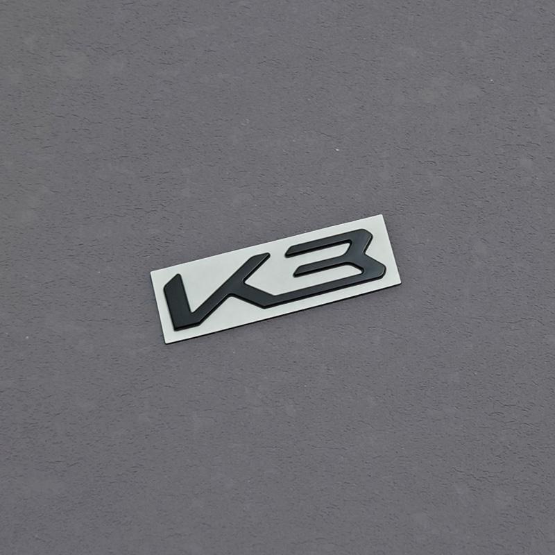 Car Styling Metal Car Trunk Letters Decals Sticker For Kia New K3 K5 K8 Badge Emblem Stickers Black Red Iaz214