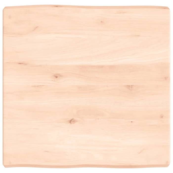 VidaXL Table Top Solid Oak Wood Untreated Matching Edge 363871