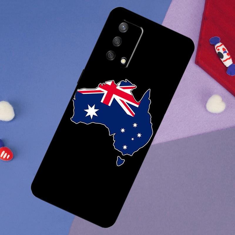 Australien Flagge Hülle Für Oppo A78 A18 A38 A74 A94 A54 A58 A98 A80 A60 A40 A96 A76 A16 A15 A17 A57 A5 A6 Pro