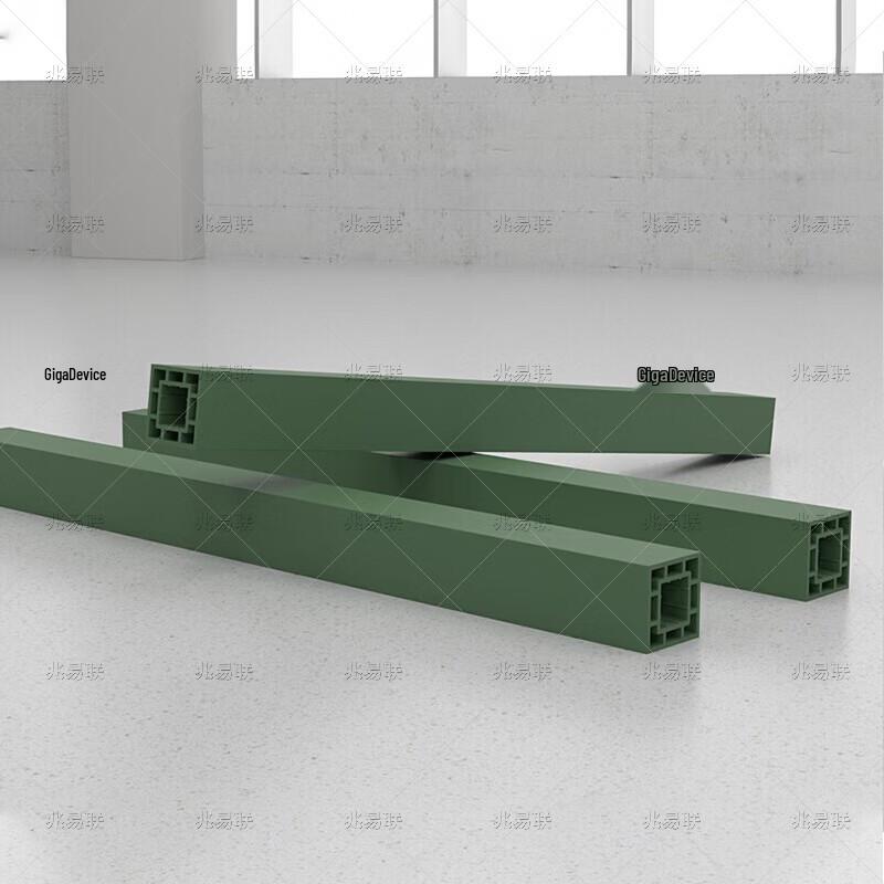 Military Green H-Shaped Composite Support Block