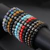 Noter Men Bracelet With Natural Stone Sodalite Tiger Eyes Hematite Healing Braslet Pulseria Hombre Perfect Gift For Boyfriend