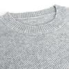 Women's Casual Round Neck Sweater - Long Sleeved, Ribbed Texture, Soft and Comfortable, Spring and Autumn Clothing | Round Neck Sweater | Texture