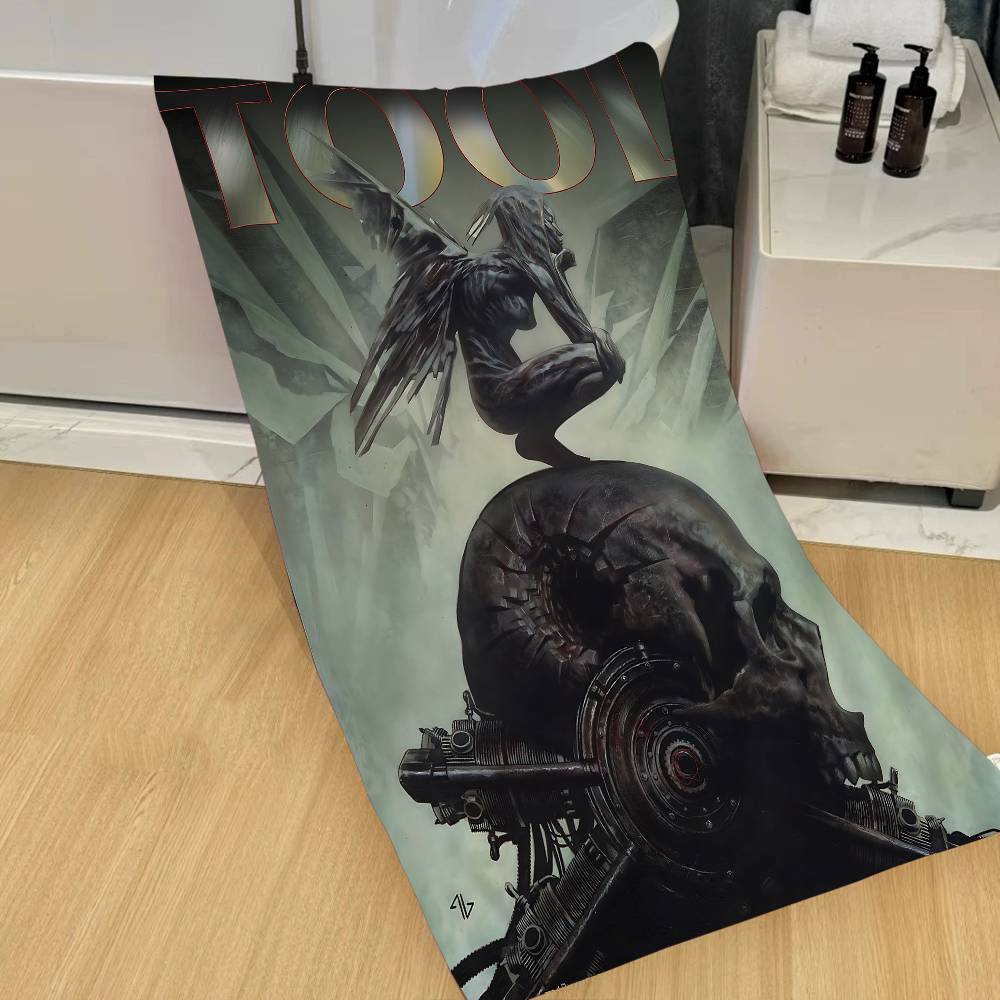 Tool Band Lollapalooza in Texas Microfiber Beach Towel Absorbent Quick dry Soft Yoga Swimming Resort Mountain Climbing Towel