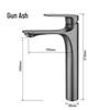 MDNG Black Single-Hole Hot & Cold Basin Faucet