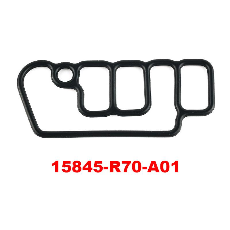 2 szt./zestaw Uszczelka zaworu solenoidowego głowicy cylindrów Zestaw uszczelek VTEC do Honda Accord Odyssey OEM 15845-R70-A01 15815-R70-A01 Nowy