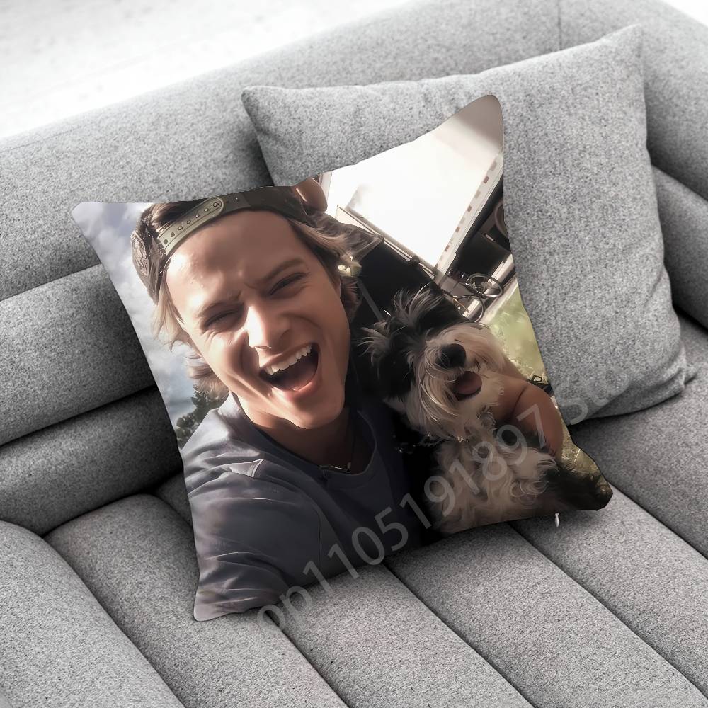 American Actor R-Rudy Pankow Throw Pillow Case For 50cm 30cm 55cm 45*45cm 40cm Square Bed Pillowcase Cover