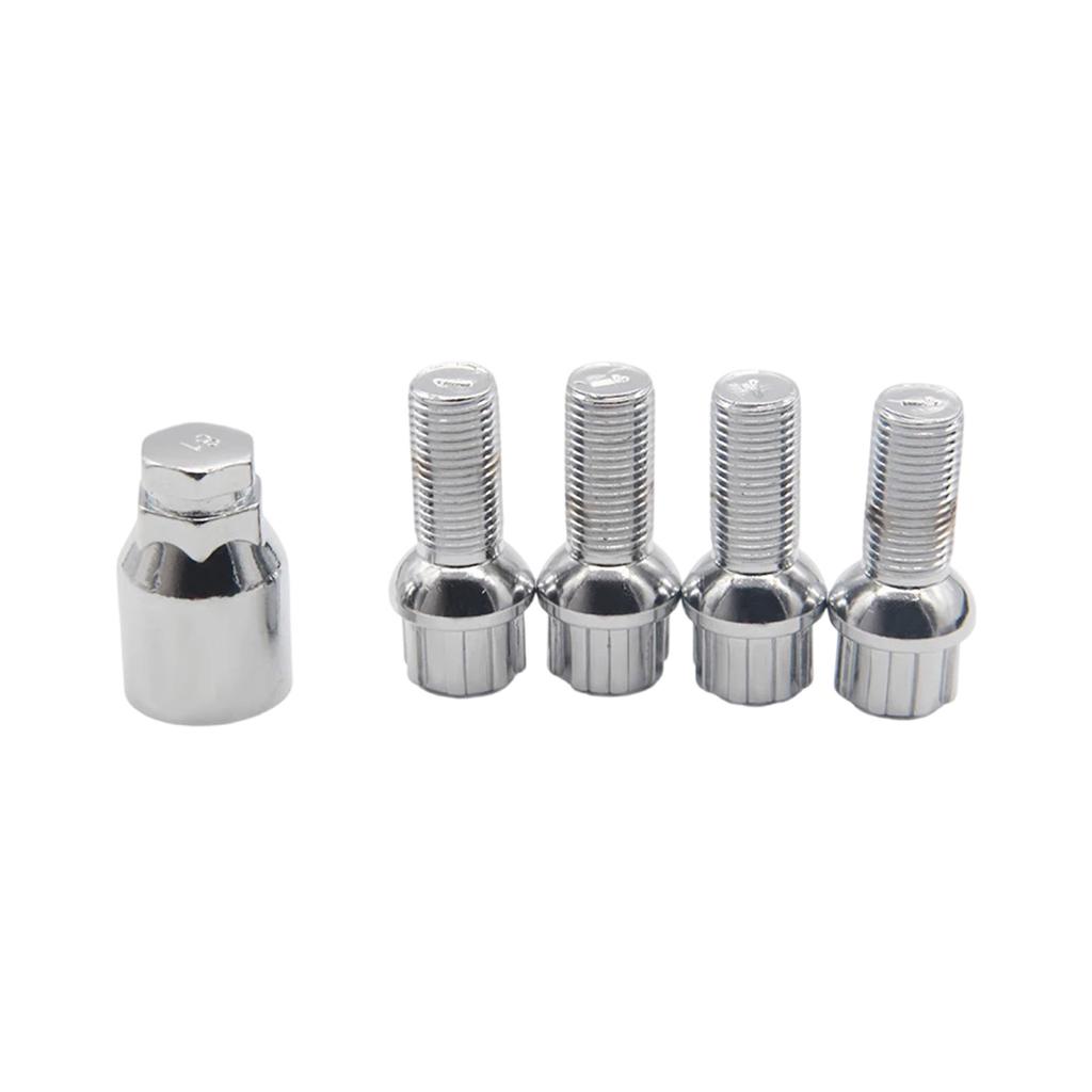Lightweight Wheel Lug Bolts Locking Nuts M14x1.5 Ensuring Optimally Vehicle Handling And Safety For Extended Durability