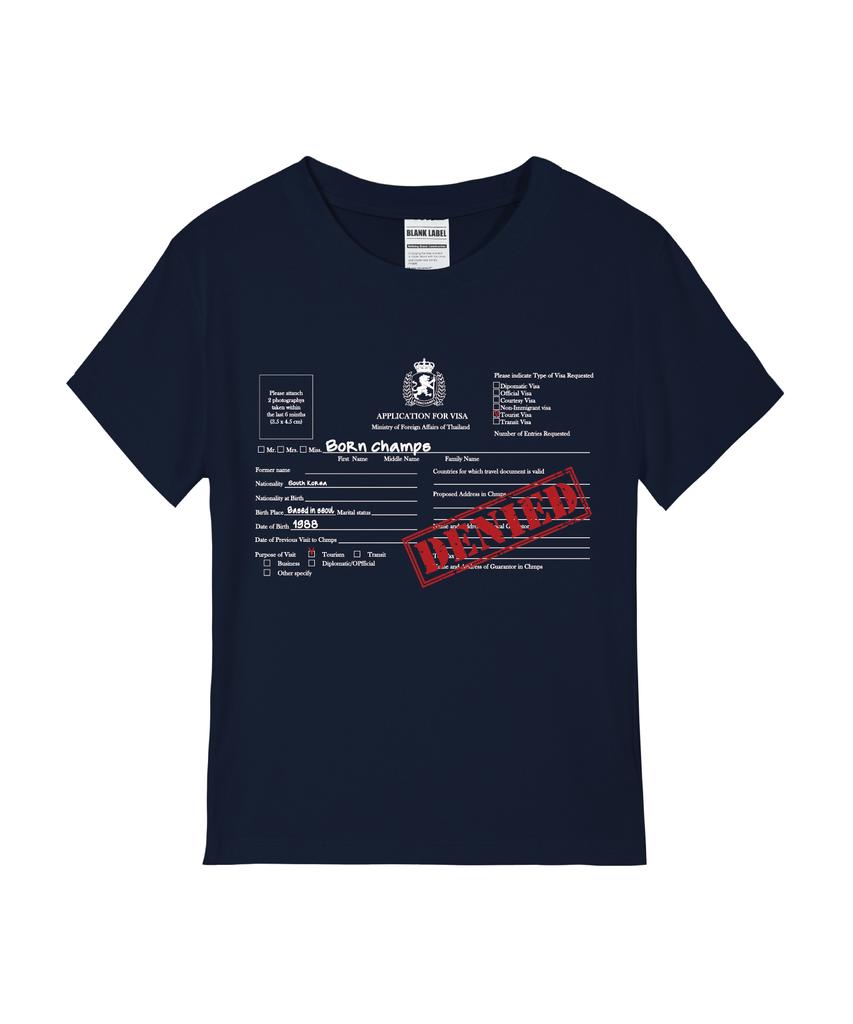 BORN CHAMPS [5 Colors] Denied Women'S Standard Short Sleeve T-Shirt