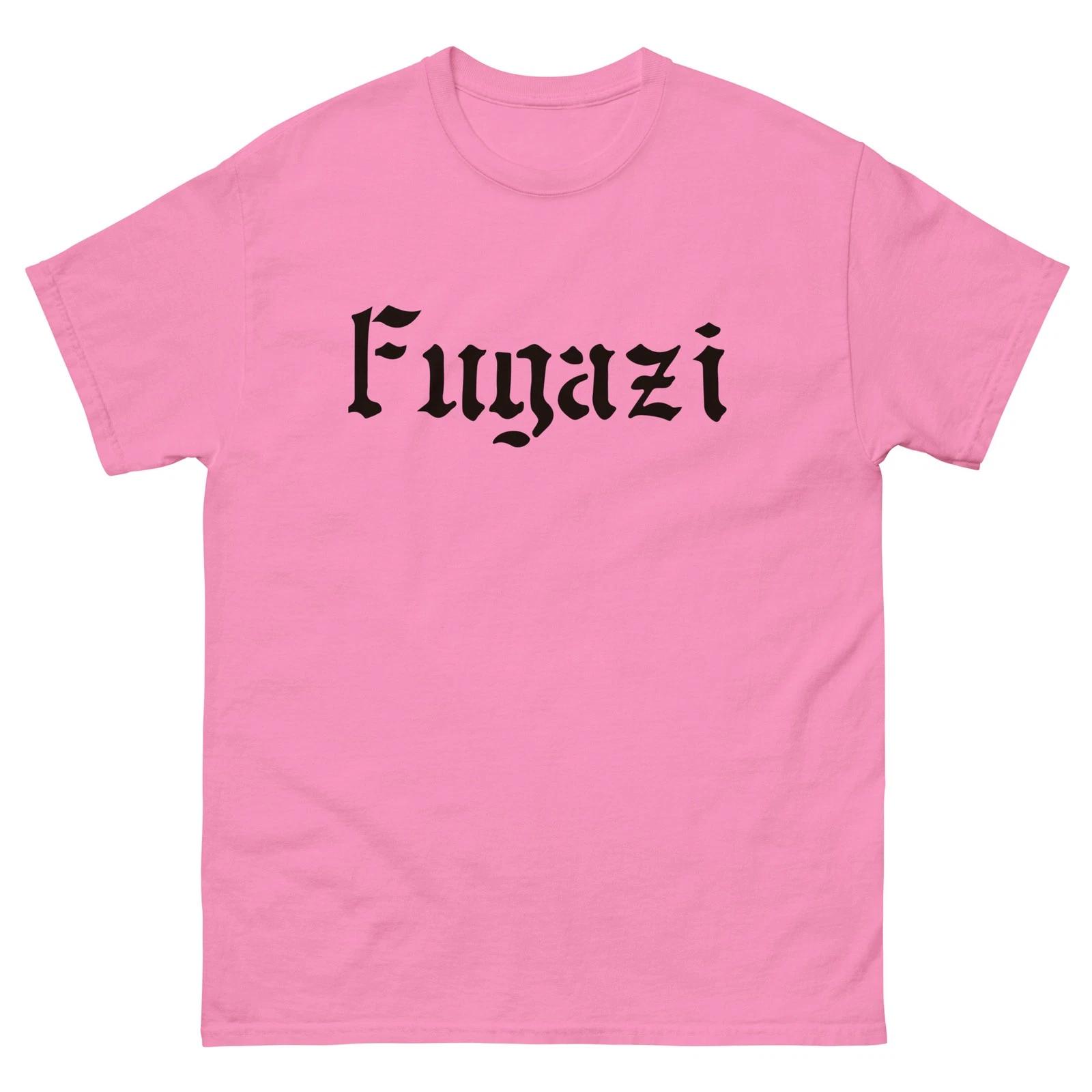 Fugazi Band Graphic Tee 100% Cotton T-shirt Mens Tees Top Unisex classic tee 4XL