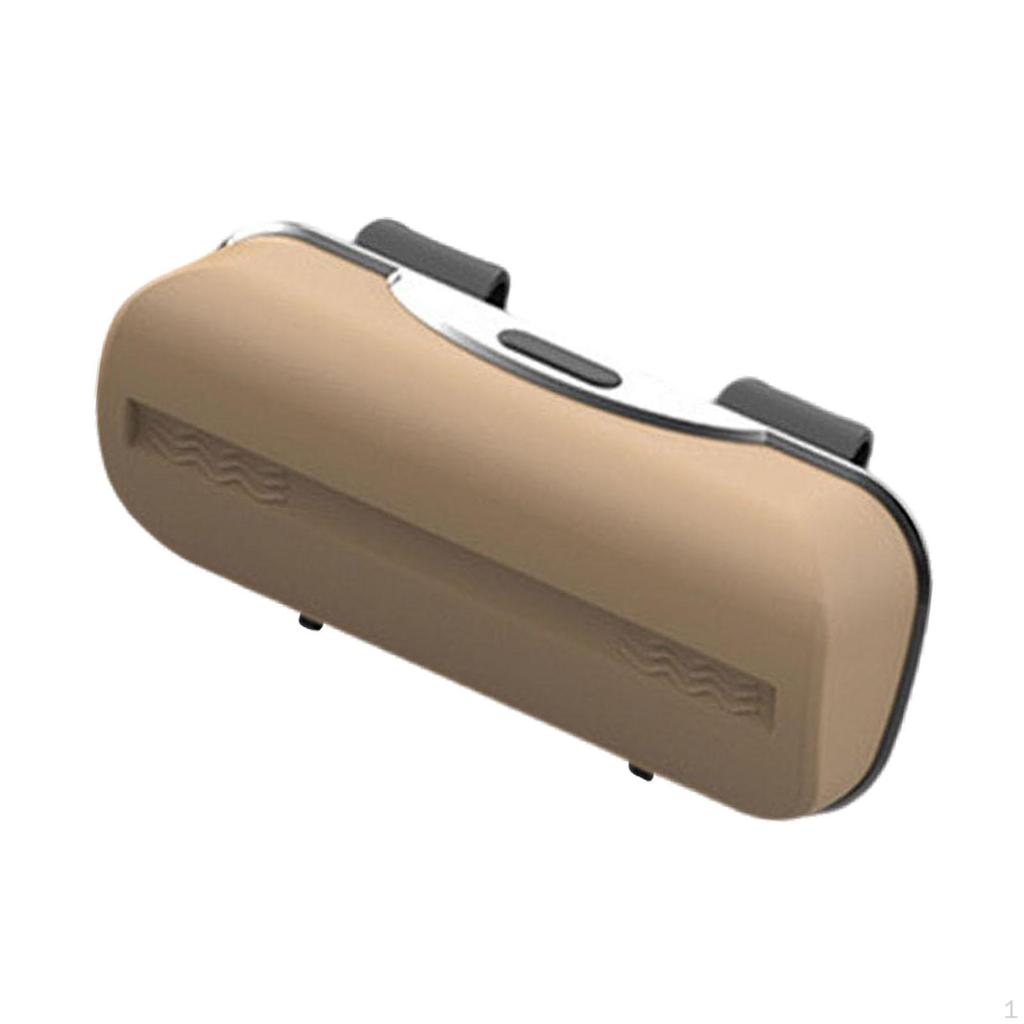 Sunglasses Holder for Car Visor Box Space Saving Convenient Men Women Eyeglasses Storage
