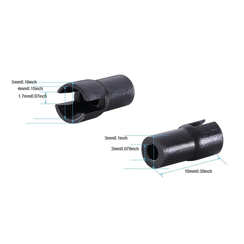 2pcs/lot Ho Scale 1:87 Railway Train Accessories Coupler Connector ABS Plastic Motor Drive Rod Train Model Connecting Rod