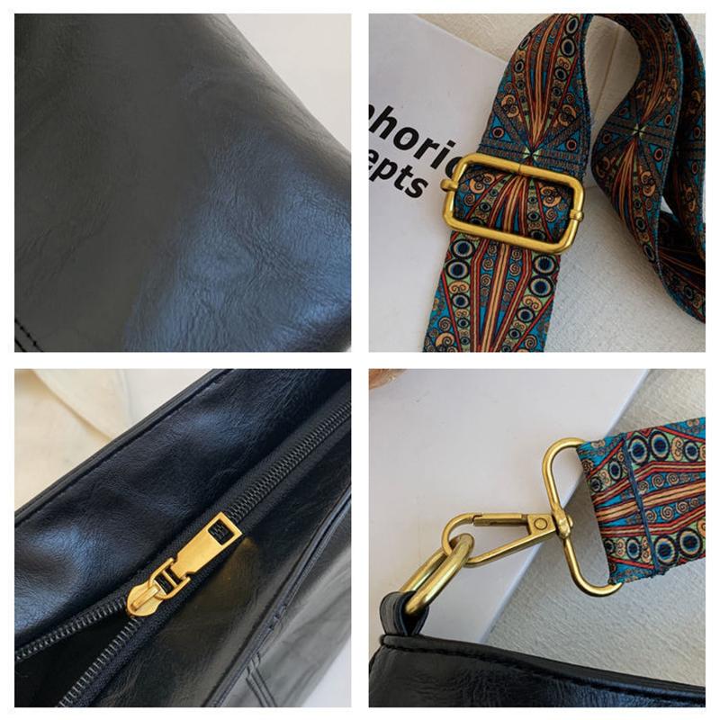 Yogodlns bolsa de ombro vintage para mulheres bolsa balde de couro pu estilo luxuoso bolsa crossbody bolsa carteiro feminina bolsa tote de compras