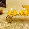 Candle Holder Candlestick Butter Lamp Light Decoration Stand for Home Decor Desktop
