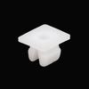 uxcell Plastic Rivet White Bumper Fender Fastener Clip Compatible with