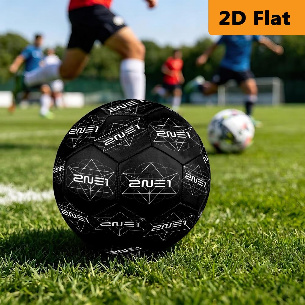 Crush 2NE1: Come Party On Soccer Ball Suitable for Both Training and Competition No. 5 Football Outdoor Sports High Elasticity Training Football