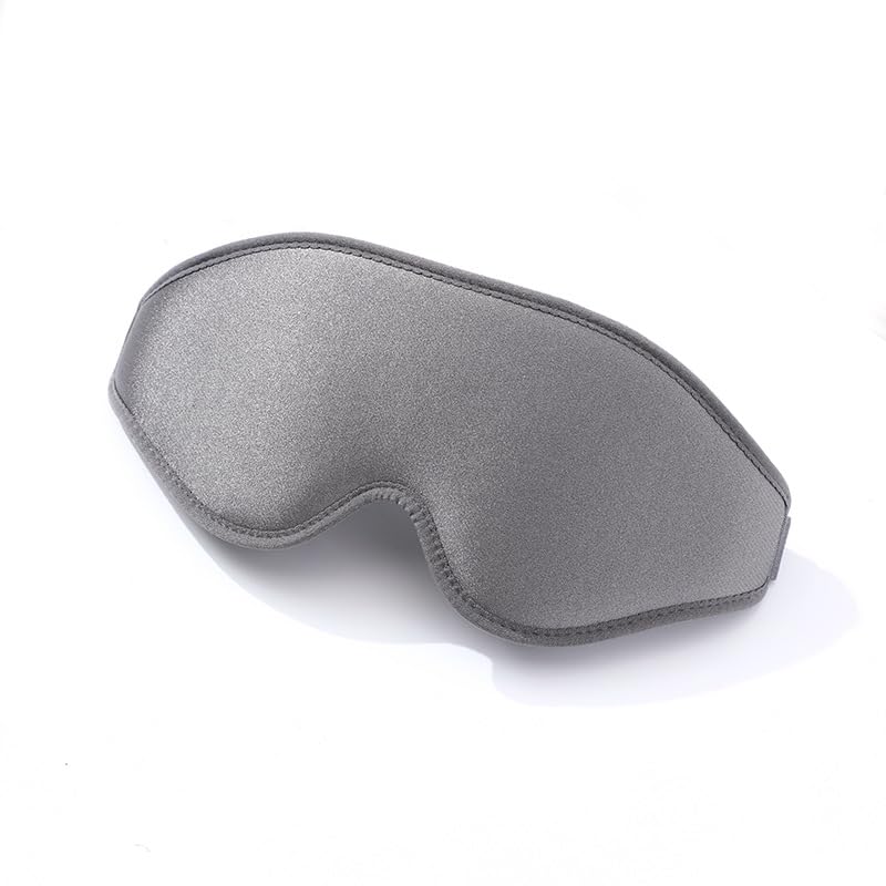 3D oční maska na světlo Ne Hedvábná Paměť Nastavitelná Perfektní pro Podnikání a Unisex Pomůcka ke Spánku Spánek, Klapky na oči, 99,99% Blokování, Prodyšná, Tlak,