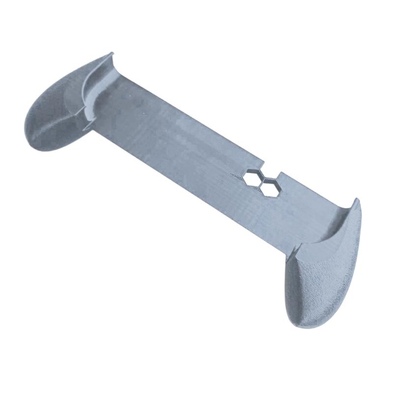 

Ergonomic Anti Slip Handle Easy Installation Gaming Accessories for TRIMUI S Controller Grip 3D Printed Handle серый