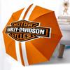 1pc Harley-Davidson Umbrella, Sun Protection, And UV Shielding. It Has Eight Sturdy Ribs for Outdoor Use And Perfect As a Holiday Gift