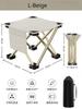 Portable Folding Camping Chairs Outdoors Beach Chair Collapsible Foot Stool Hiking Train Travel Picnic Fishing Chair Seat Tools