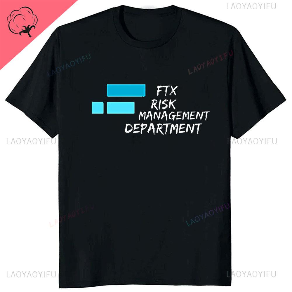 Funny TShirt FTX Risk UnisexageUnisext DepartUnisext Cool Letters Printed Sayings Quote Graphic Tee Tops Short Sleeve Blouses Gifts