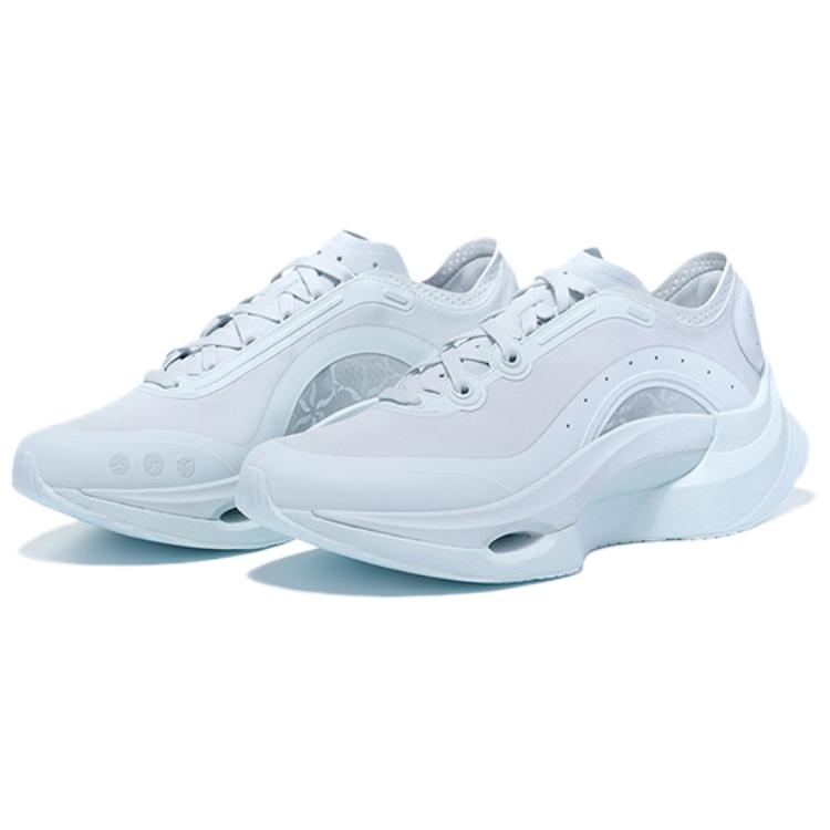 Li-Ning 1990 Tpu Shadow Classic Fashion Non-Slip Breathable Low-Top Casual Shoes Women Sneaker Cloud-Porcelain-Blue ALFV040-4