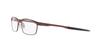 Oakley Prescription Eyewear Frames OX3222 Steel Plate 322208 Brushed Grenache 56