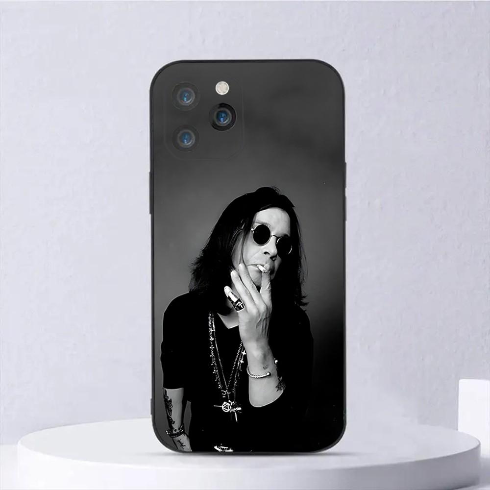 

Rock Singer O-Ozzy OsbourneA Phone Case For iPhone 16,15,14,13,12,11,Plus,Pro Max,XS,X,E,SE,Mini Soft Silicone Black Cover iPhone16plus