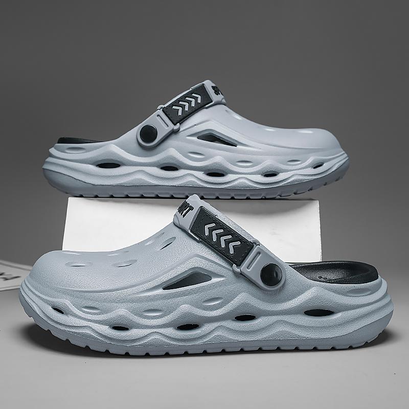 Fashion CYYTL Summer Mens Slippers Casual Outdoor Beach Shoes Sandals Walking Slides Comfort Lightweight Luxury Designer Fashion Leather