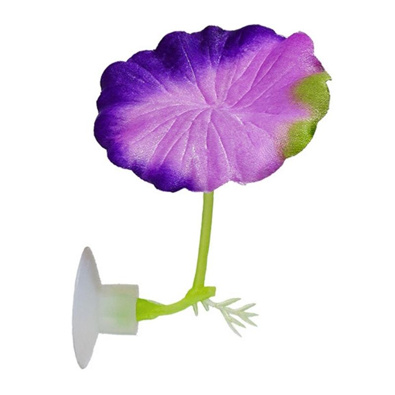 3Pcs Water Plant Leaves for Fish Tanks Aquarium Decorations Beautiful Appearance Artificial Plant Leaves Multicolored