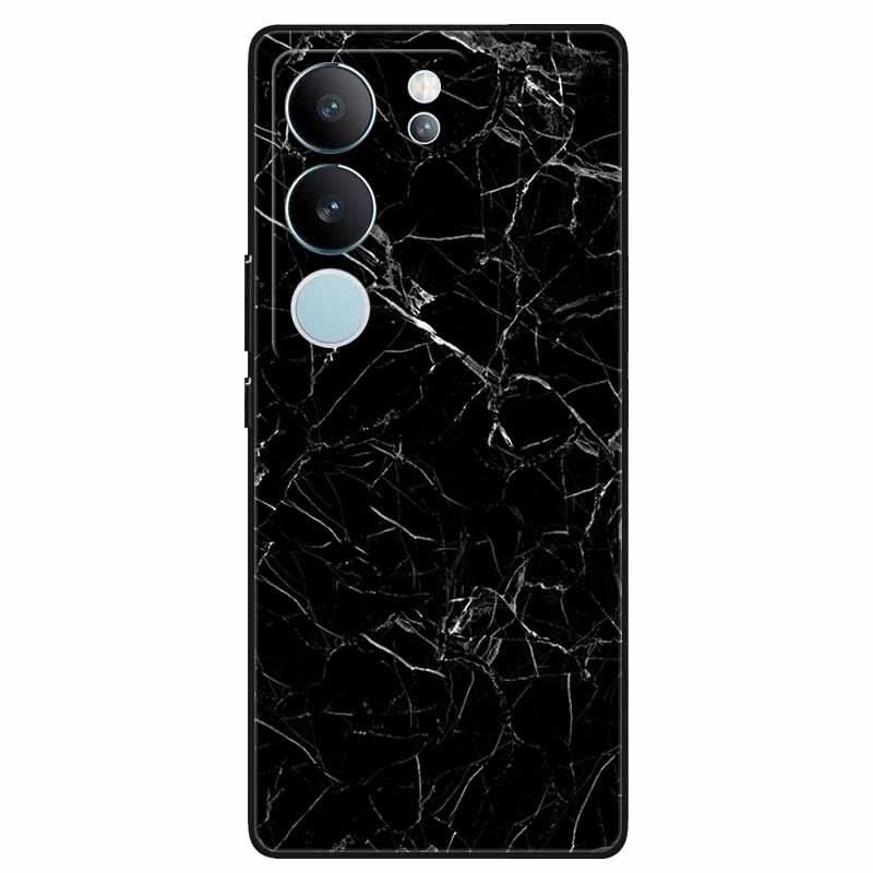 Phone Cases For Vivo V29 5G Cover 2023 Silicone Soft Lovely Marble Printing Coque for Vivo V29 V 29 V2250 Back Coque 6.78'' Etui