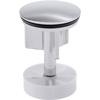 Sink Plug - WENKO - Click-clack - Chrome - Ø 3.85 Cm