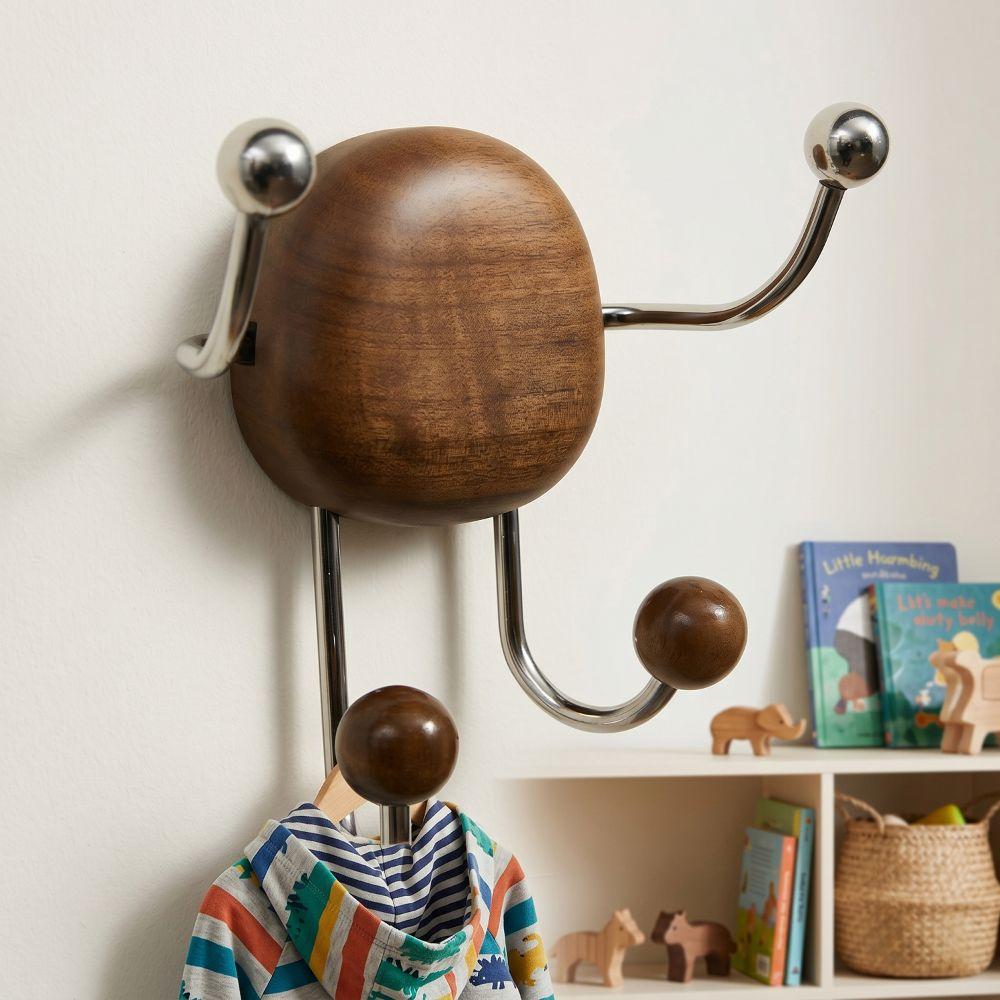 Stainless Steel Wall Mounted Organizer Rustproof Suction Cup Hook Rustic Wall Hook  Entryway