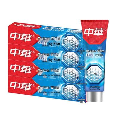 Zhonghua Rapid White Ice Mint Toothpaste 4-Pack