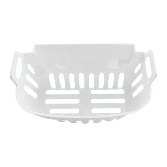 Cestello per Ghiaccio di Ricambio per Macchine del Ghiaccio Serie HZB Design a Lamelle Ventilate Vassoio Ghiaccio Mantiene il Ghiaccio Asciutto e Fresco Installazione Senza Attrezzi Plastica per Uso Alimentare