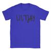Men Lil Tjay T Shirts Pure Cotton Clothing Vintage Short Sleeve Crewneck Tees Plus Size T-Shirt