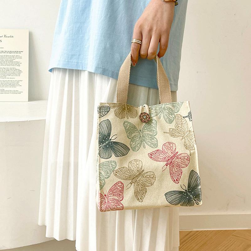 Large Capacity Goes Out To Medium Bento Lunch Box Bag Handbag