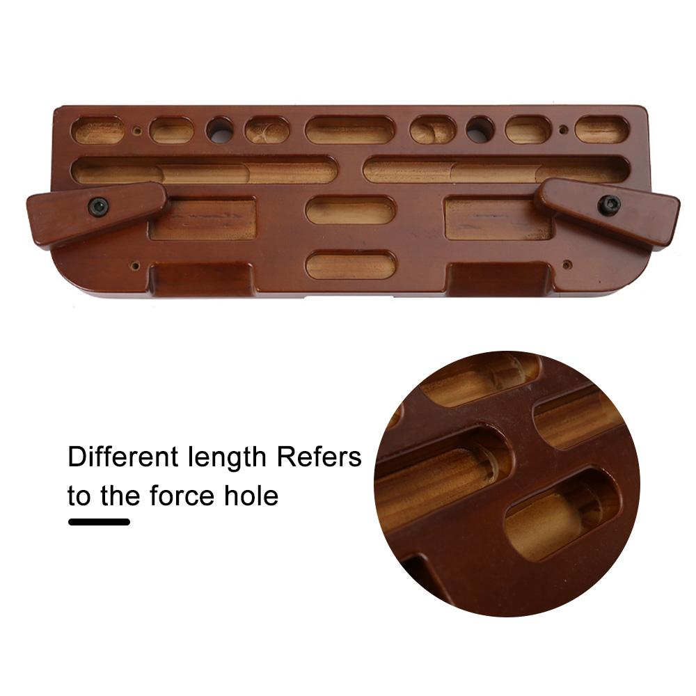 Climbing Grip Trainer Hangboard Rock Climbing Wall Climbing Grips Fingerboard for Effective