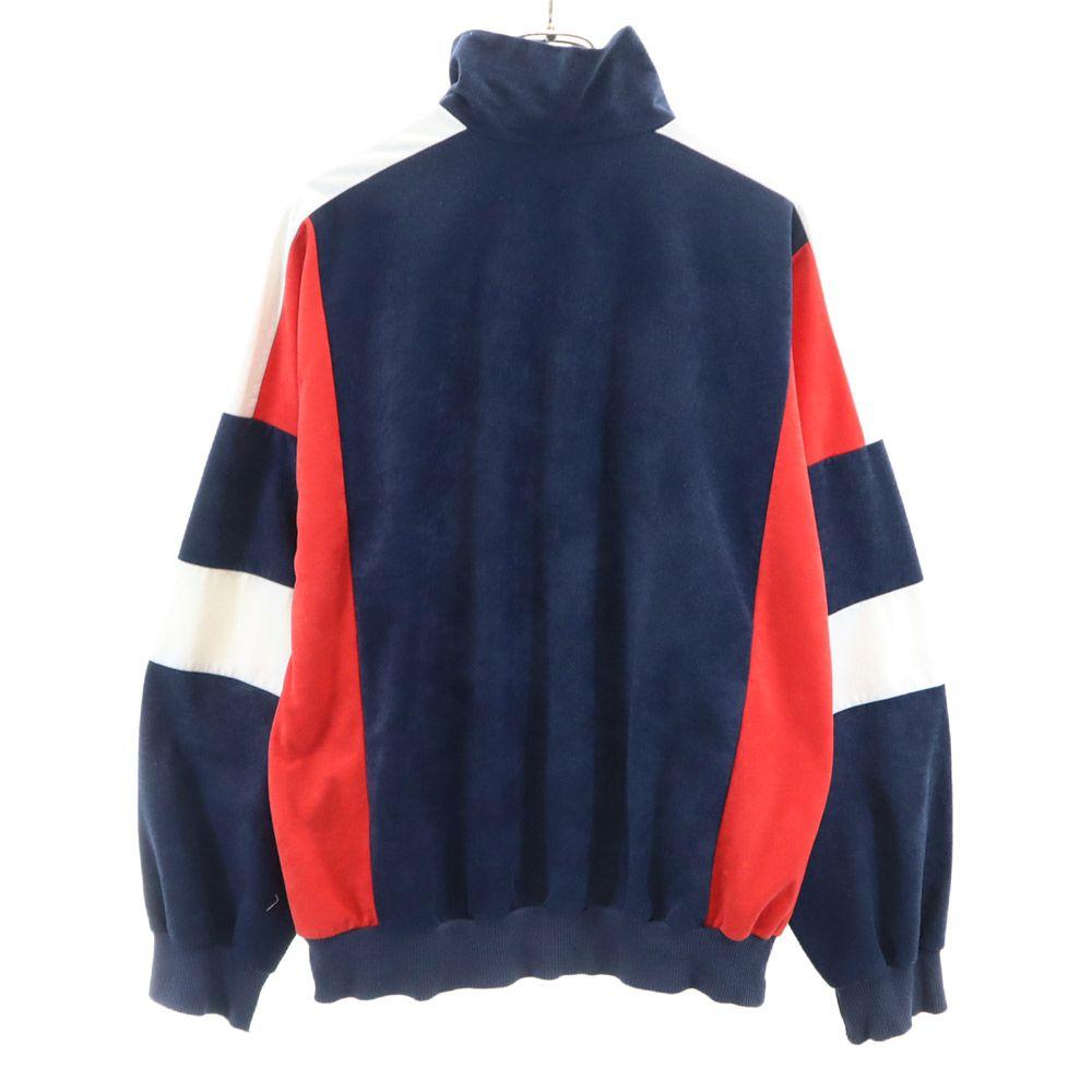 EURO 70s 80s vintage Brushed Zip jacket Navy Men's Used